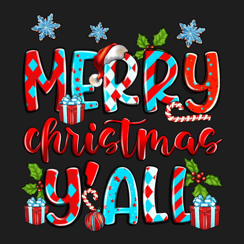 Merry Christmas Y'all Classic Tee by Zillion Design Studio | Teevron