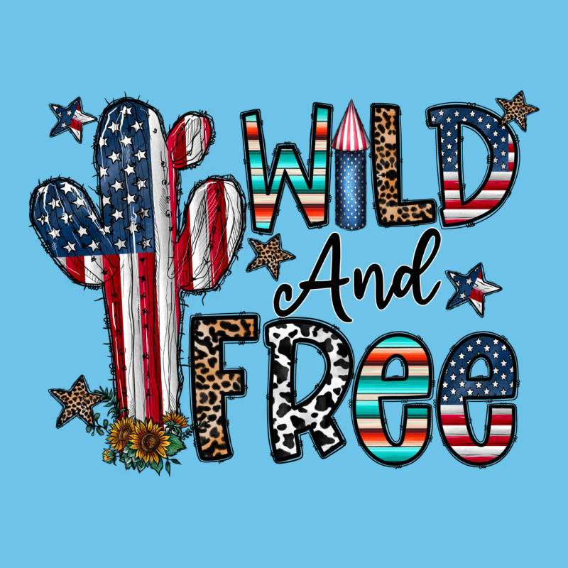 Wild And Free Premium Sweatshirt by CowhideDigitalArt | Teevron