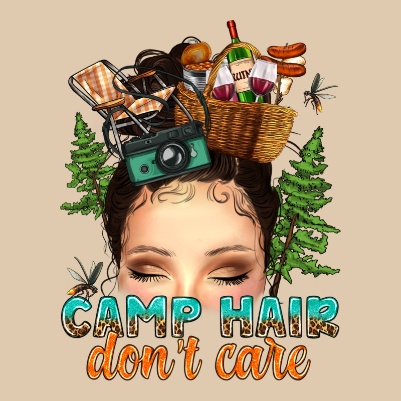 Messy Bun Camp Hair Dont Care Classic Tee by texasbilliewilder | Teevron