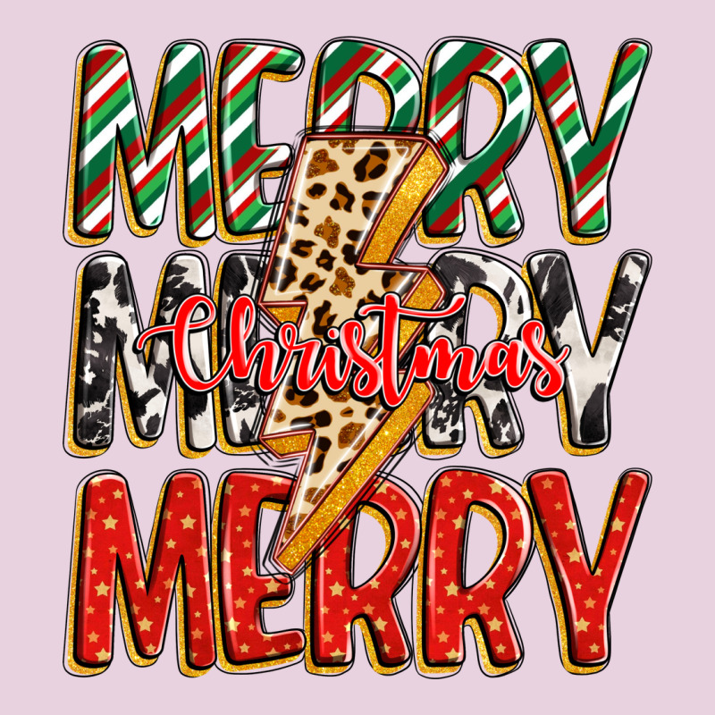 Merry Christmas Lightning Bolt Classic Tee by Zillion Design Studio | Teevron