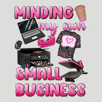 Minding My Own Small Business Zipper Hoodie | Teevron