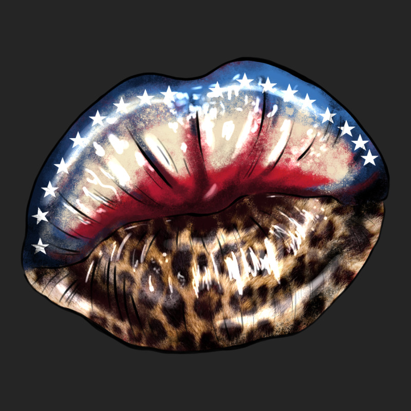 American Lips Leopard Premium Hoodie by NancyCooperArtShop | Teevron