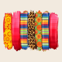 Mexican Leopard Brushstroke Zipper Hoodie | Teevron