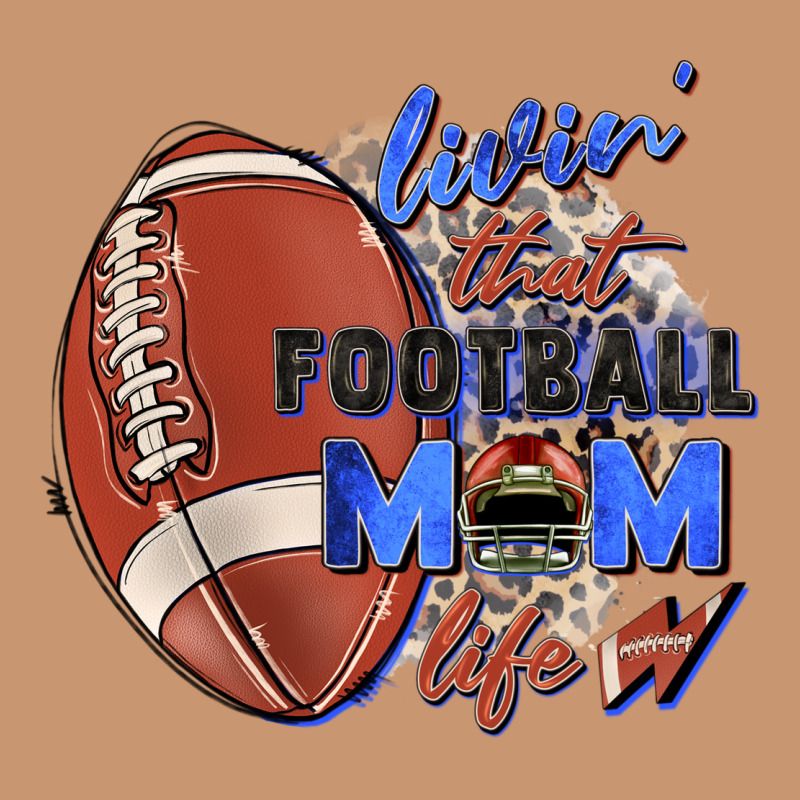 Livin' That Football Mom Life Heavyweight Hoodie by Zillion Design Studio | Teevron