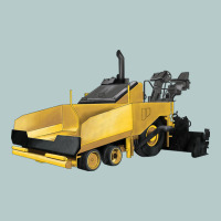 Asphalt Paver Heavy Core Tee | Teevron