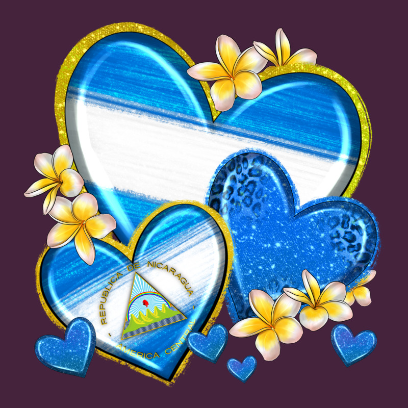 Nicaragua Hearts Classic Tee by texasbilliewilder | Teevron