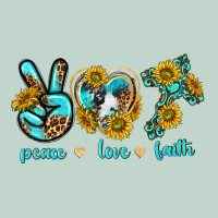 Peace Love Faith Zipper Hoodie | Teevron