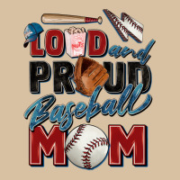 Loud And Proud Baseball Mom Heavyweight Hoodie | Teevron