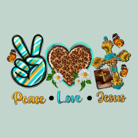 Peace Love Jesus Zipper Hoodie | Teevron