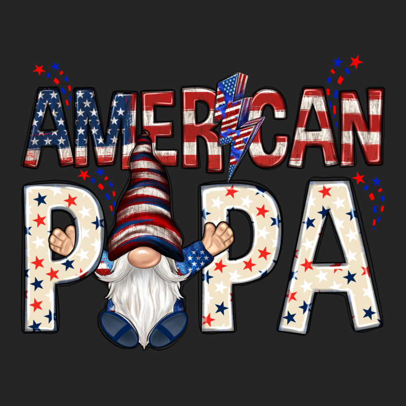 American Papa With Gnome Premium Hoodie by NancyCooperArtShop | Teevron
