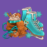 Winter Ice Skating Boots And Coffee Premium Sweatshirt | Teevron