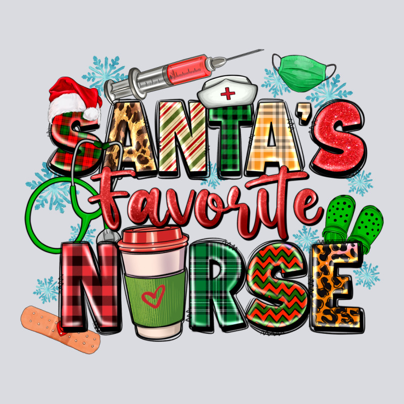 Santa's Favorite Nurse Zipper Hoodie by Zillion Design Studio | Teevron