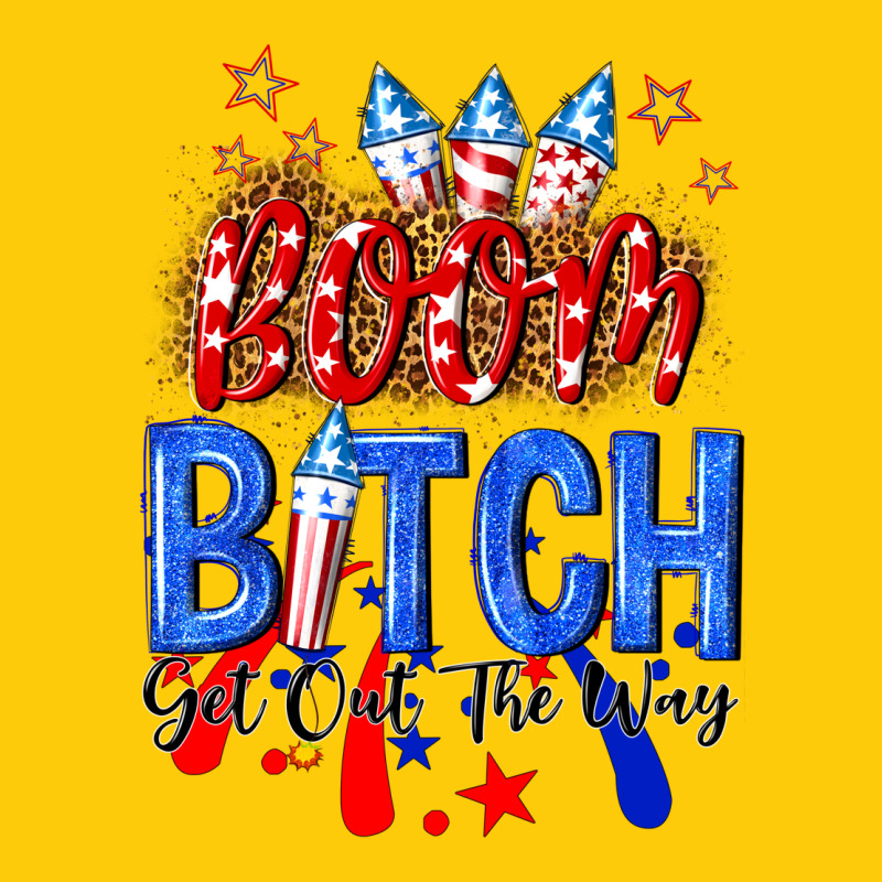 Boom Bitch Get Out The Way Premium Hoodie by NancyCooperArtShop | Teevron