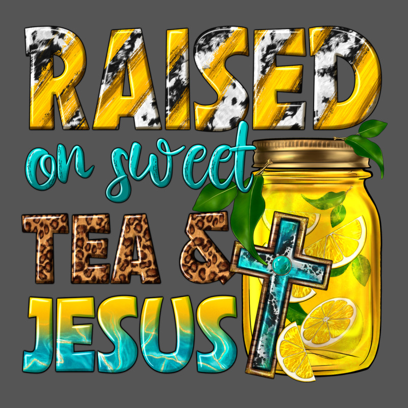 Raised On Sweet Tea And Jesus Zipper Hoodie by texasbilliewilder | Teevron