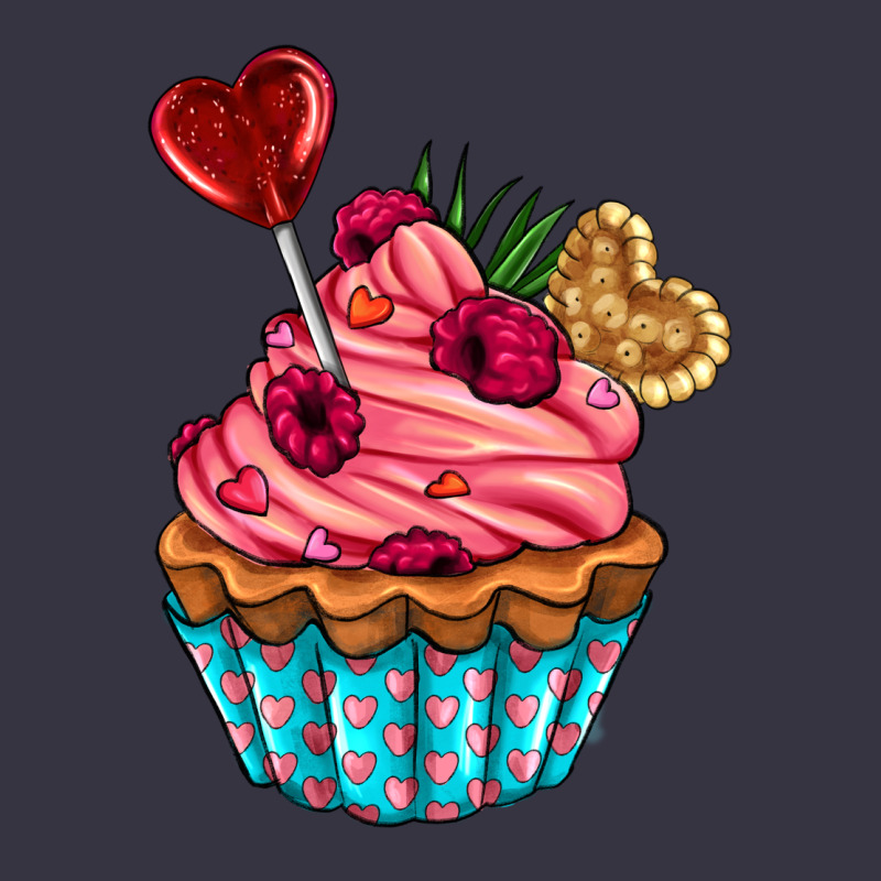 Valentines Day Cupcake Vintage Hoodie by AdoDesignShop | Teevron