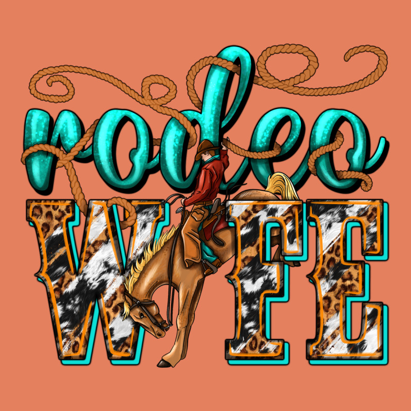 Rodeo Wife Western Classic Tee by texasbilliewilder | Teevron