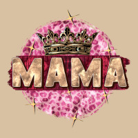 Mama With Round Leopard Heavyweight Hoodie | Teevron