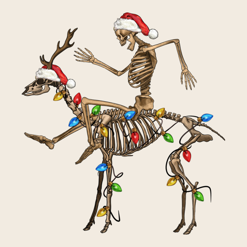 Skeleton Deer Santa Premium Sweatshirt by FaDigitalArtStudio | Teevron