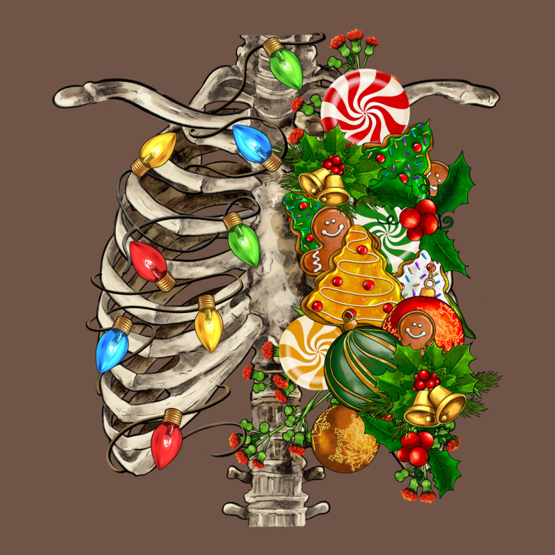 Skeleton Chest Christmas Premium Sweatshirt by FaDigitalArtStudio | Teevron