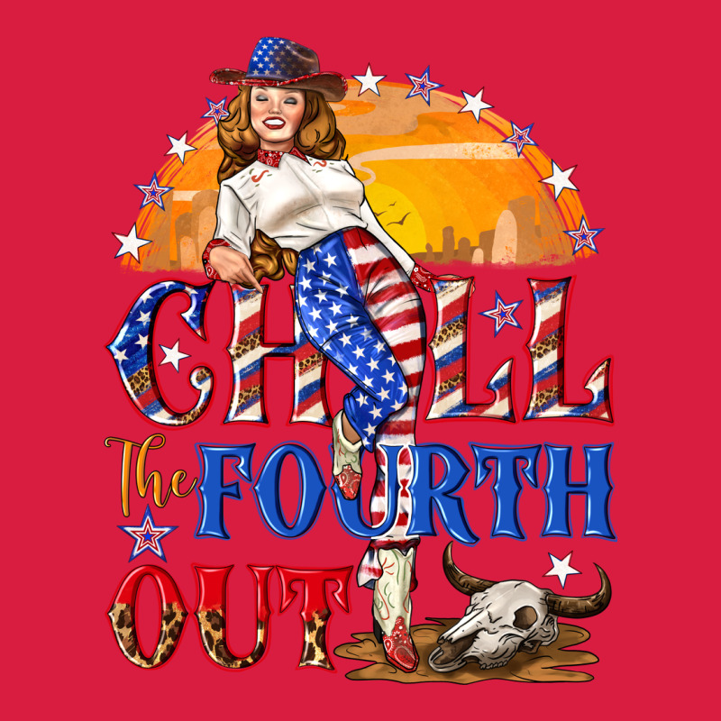 Chill The Fourth Out 4th Of July Premium Hoodie by NancyCooperArtShop | Teevron