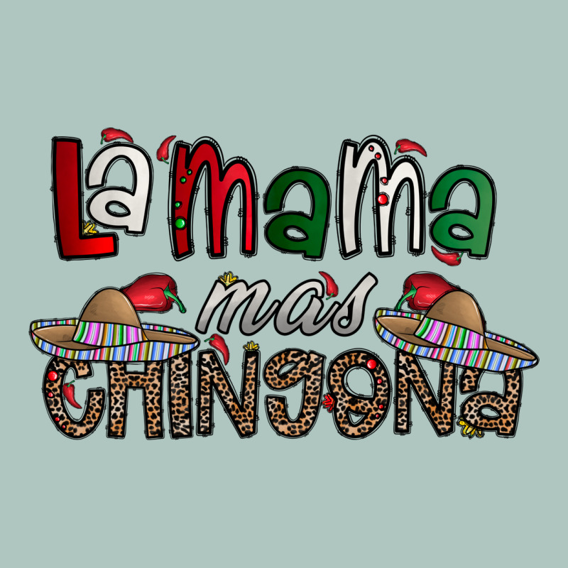 La Mama Mas Chingona Premium Sweatshirt by CowhideDigitalArt | Teevron