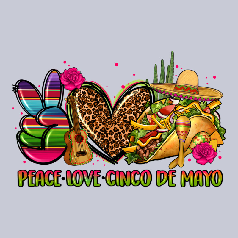 Peace Love Cinco De Mayo Heavyweight Hoodie by CTS Tumbler Store | Teevron