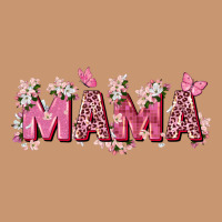 Pink Flowers Mama Heavyweight Hoodie | Teevron