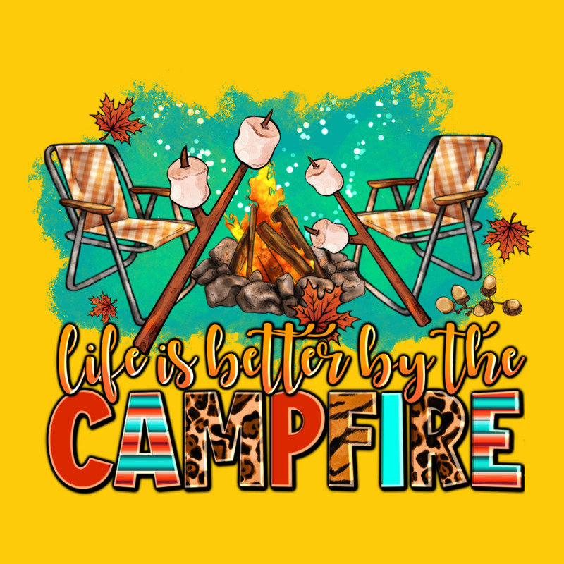 Life Is Better By The Campfire Premium Hoodie by AdoDesignShop | Teevron