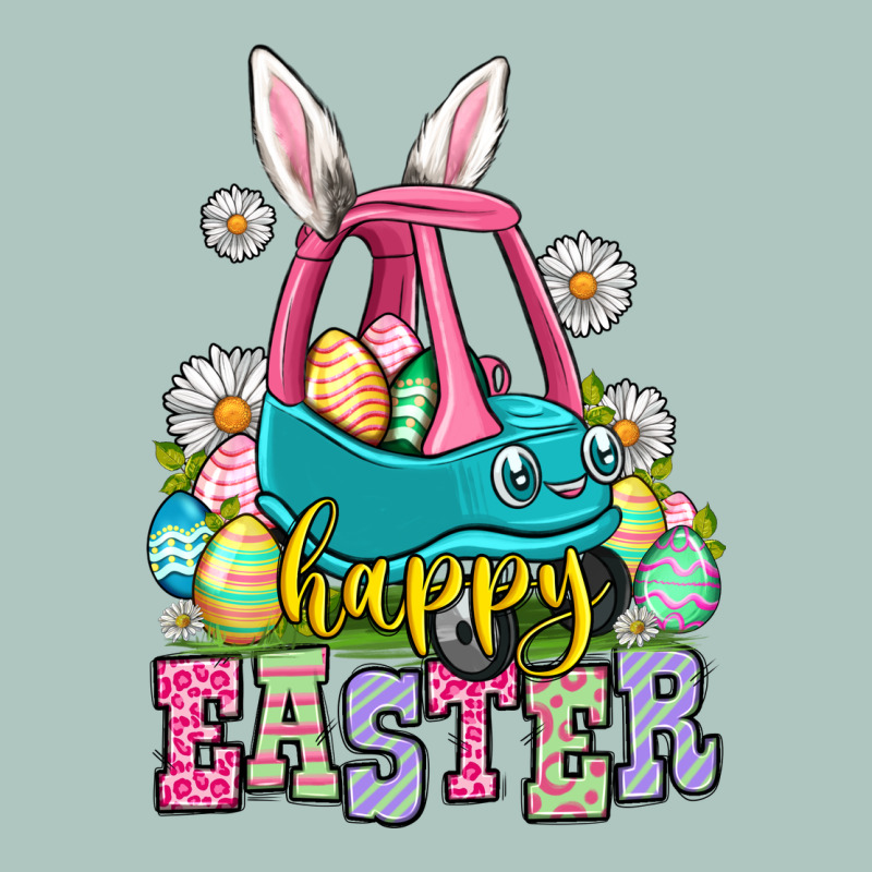 Happy Easter Toddler Car Premium Sweatshirt by OliviaCreatesArt | Teevron
