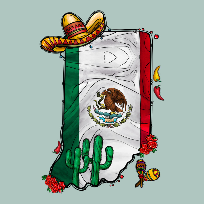Mexican Indiana Premium Sweatshirt by CowhideDigitalArt | Teevron