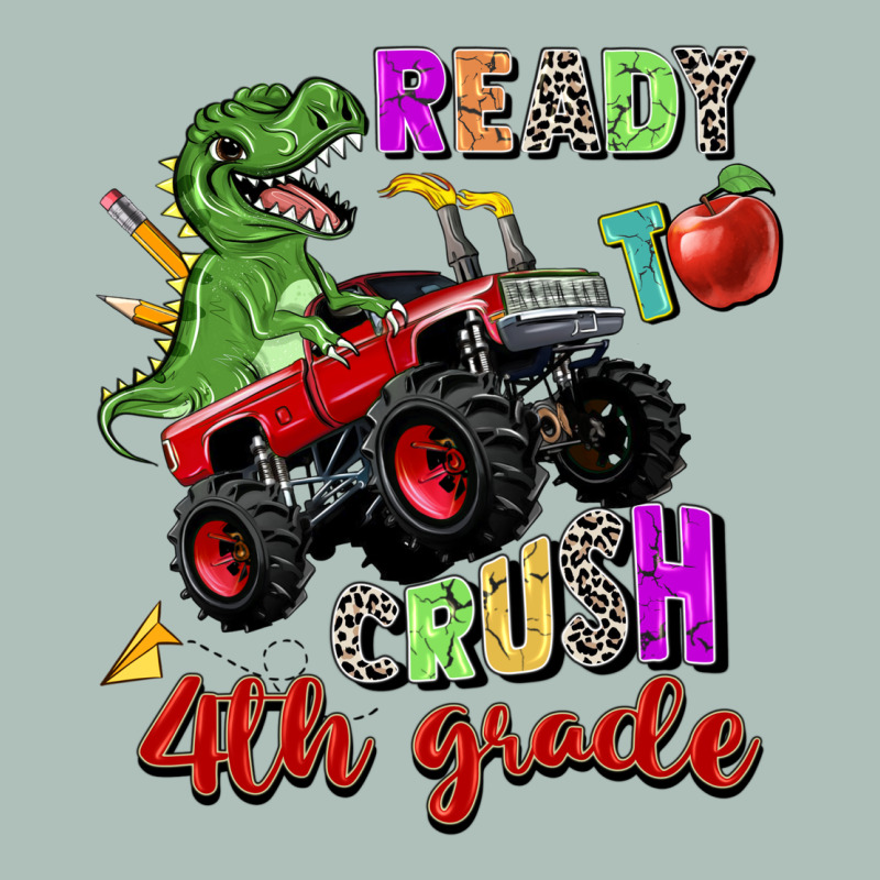 Ready To Crush 4th Grade Heavyweight Hoodie by Zillion Design Studio | Teevron