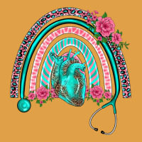 Nurse Life Spring Stethoscope Heart Rainbow Premium Hoodie | Teevron