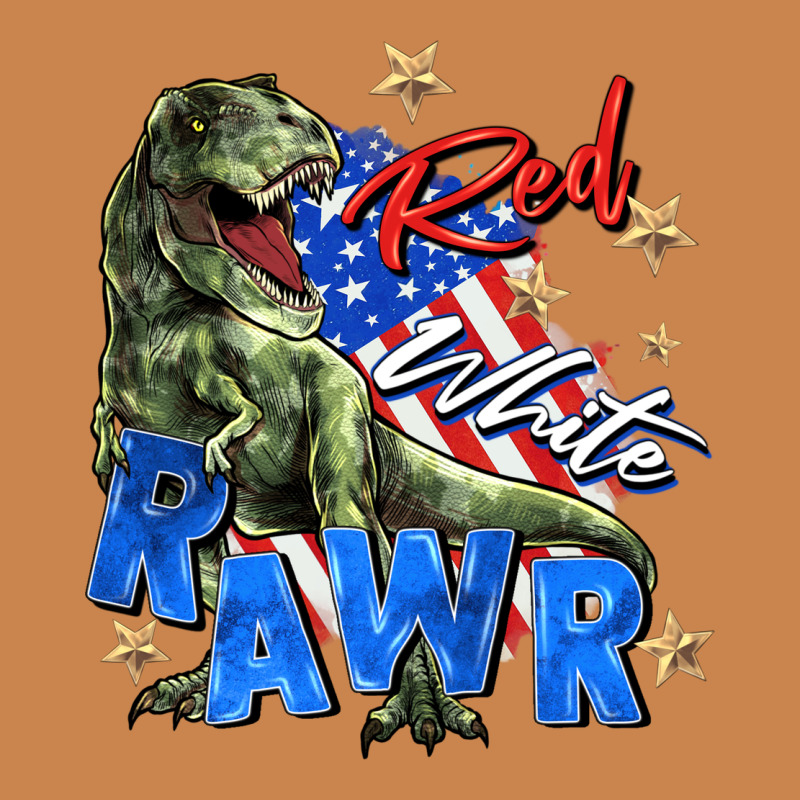 Red White Rawr Heavyweight Hoodie by Zillion Design Studio | Teevron