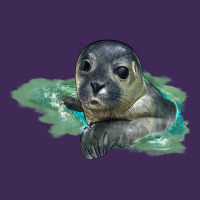 Sea Seal Face Illustrations Premium Hoodie | Teevron