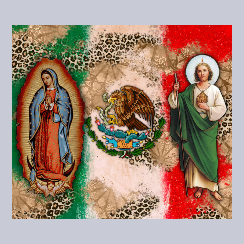 Virgin Mary And San Judas Heavyweight Hoodie by CTS Tumbler Store | Teevron