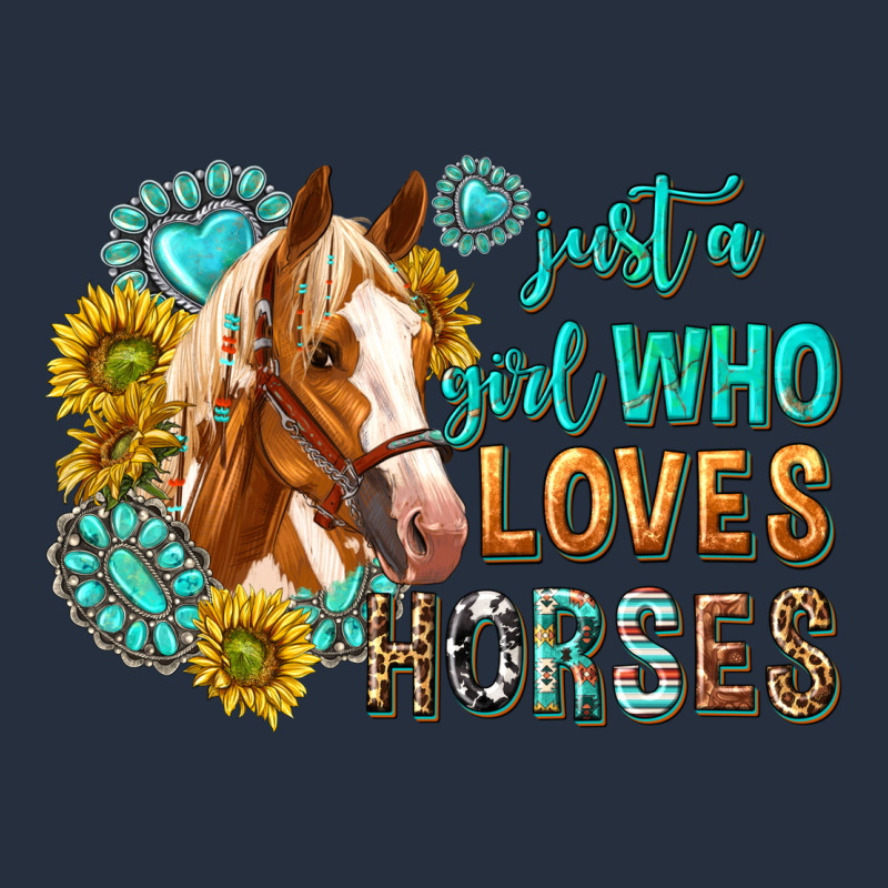 Western Just A Girl Who Loves Horses Zipper Hoodie by texasbilliewilder | Teevron
