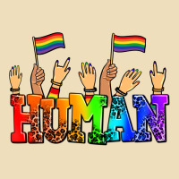 Human With Hands And Pride Flags Premium Hoodie | Teevron