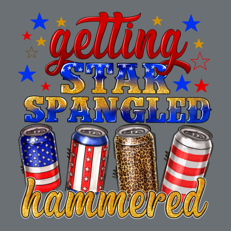 Getting Star Spangled Hammered Premium Hoodie by NancyCooperArtShop | Teevron