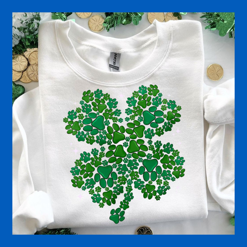 Shamrock Patterned Clothing Urban Hoodie by MaliasSmallBusiness | Teevron