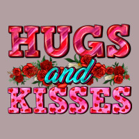 Hugs And Kisses Valentines Vintage Hoodie | Teevron