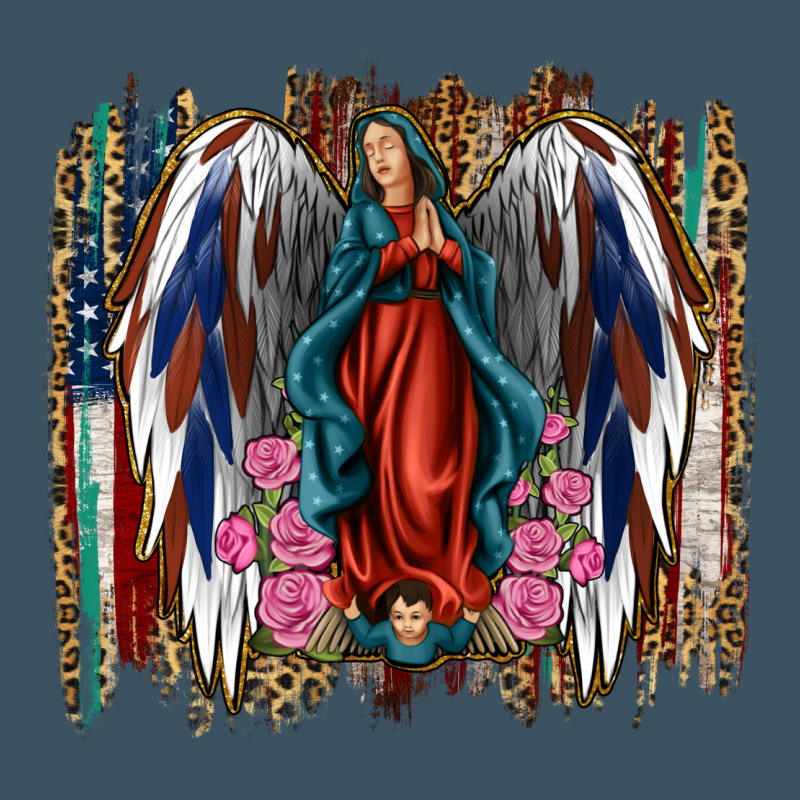 Lady Of Guadalupe 4th Of July Urban Hoodie by Jasminsmagicworld | Teevron