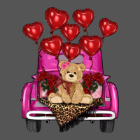 Valentine's Day Tedybear Truck Zipper Hoodie | Teevron