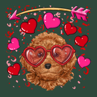 Valentine's Day Toy Poodle Zipper Hoodie | Teevron