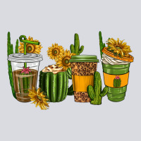 Cactus Coffee Cups Zipper Hoodie | Teevron