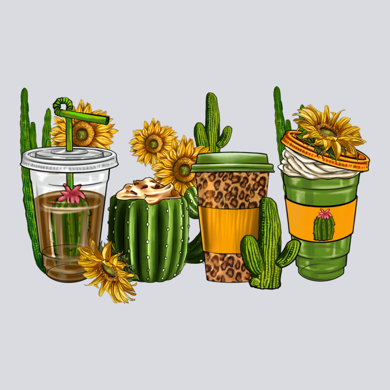 Cactus Coffee Cups Zipper Hoodie by texasbilliewilder | Teevron