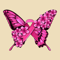 Pink Ribbon Breast Cancer Butterfly Premium Hoodie | Teevron