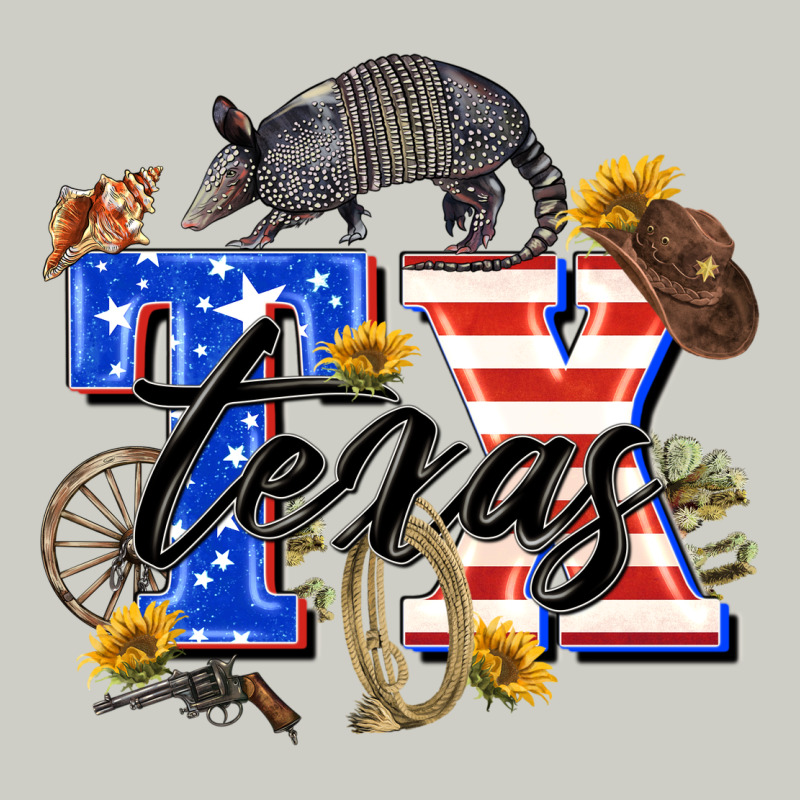 Texas Tx Heavyweight Hoodie by Zillion Design Studio | Teevron