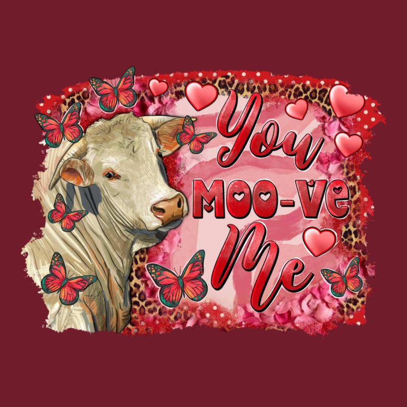 Valentine's Day You Moo Ve Me Charolais Cow Zipper Hoodie by RanaPortraitStore | Teevron