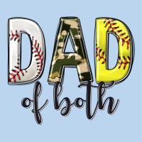 Dad Of Both With Softball And Baseball Classic Tee | Teevron