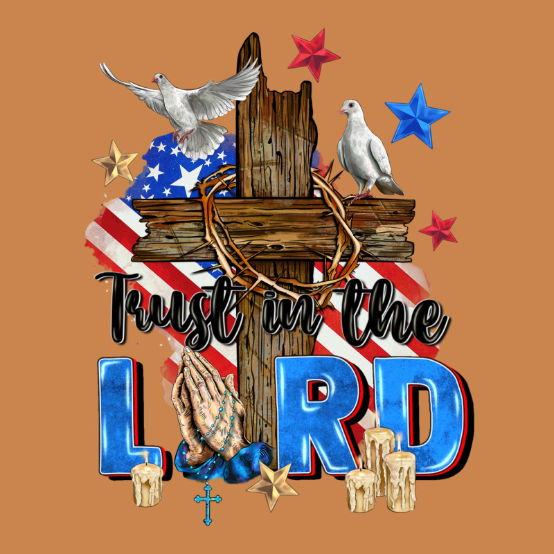 Trust In The Lord Heavyweight Hoodie by Zillion Design Studio | Teevron